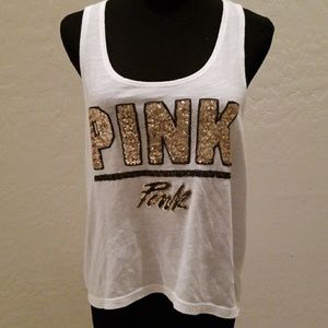 Sold Victoria Secret PINK Sequin tank top